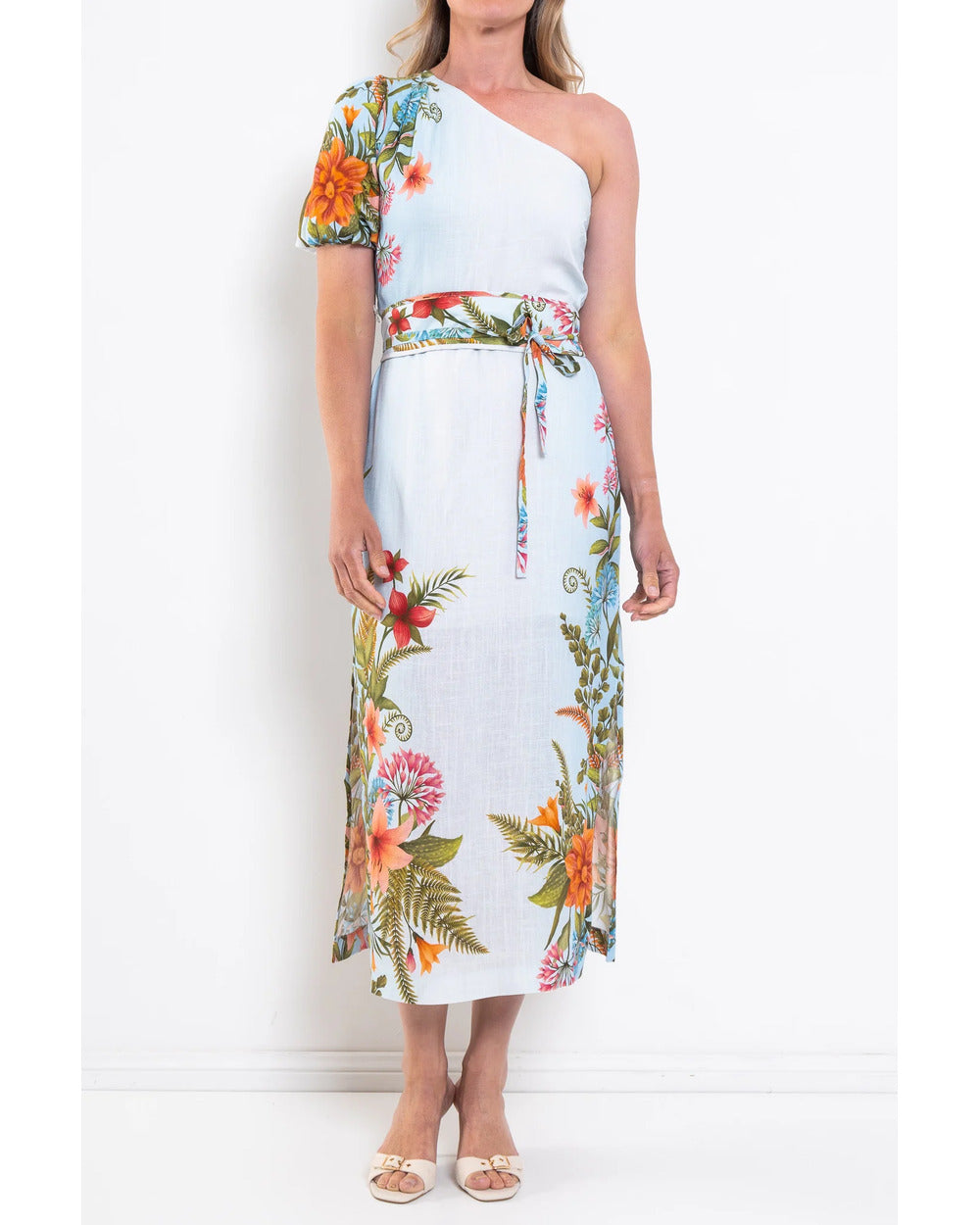 Elodie One Shoulder Dress (Bloomscape)