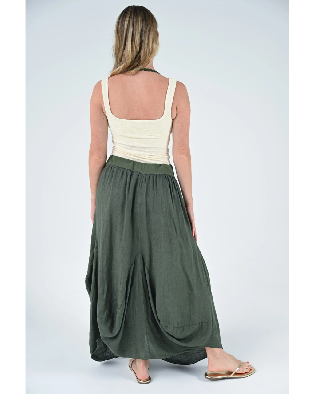 Portofino Turkish Skirt OS (Khaki)