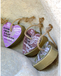 Aleppo heart soap 150g rope (Jasmine)