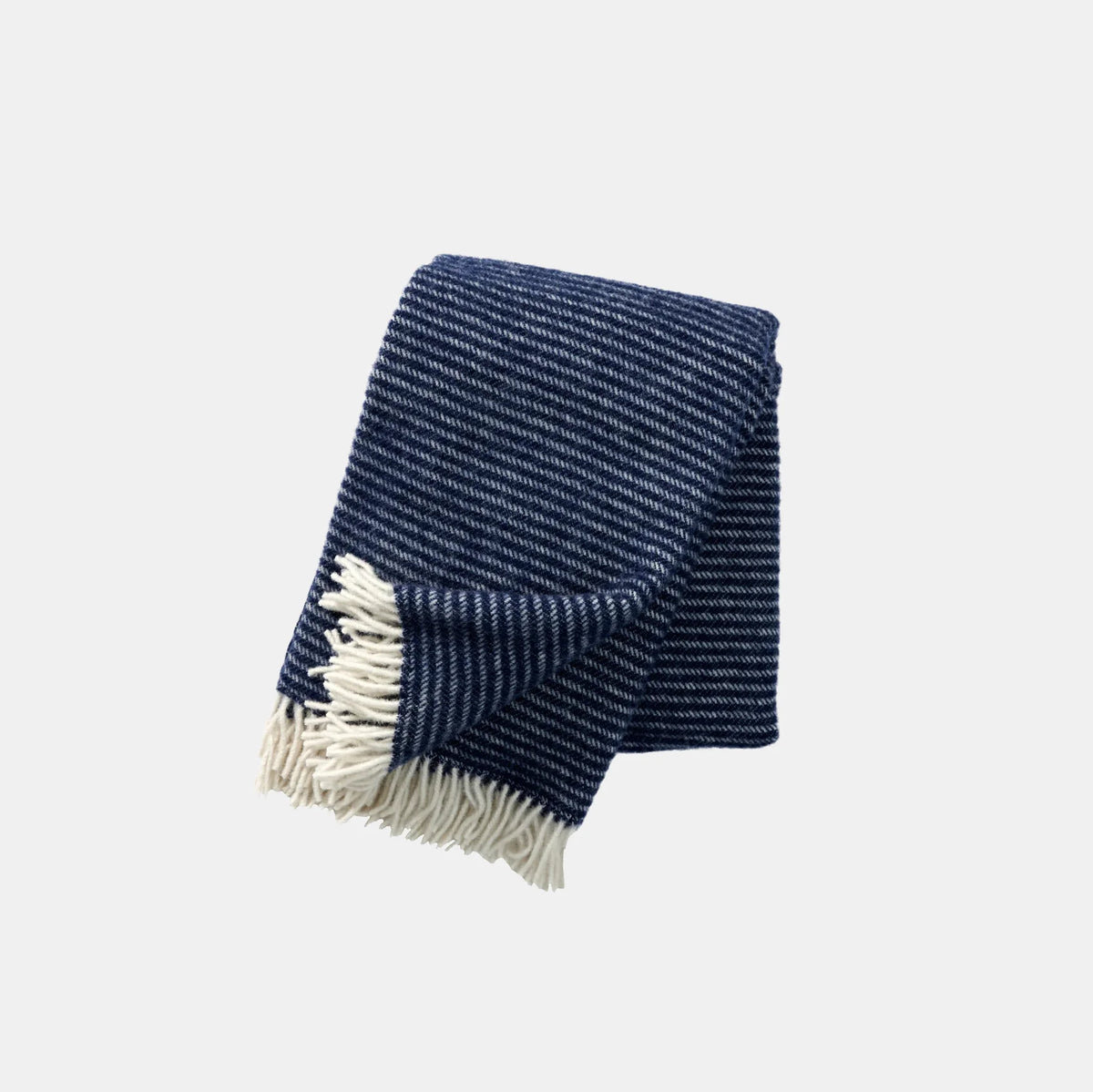 Klippan Lambswool Throw Ralph (Navy)