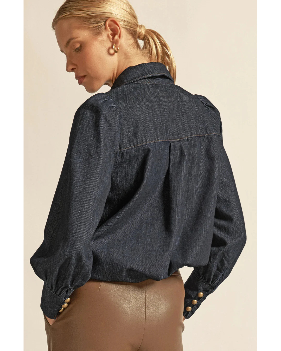 Resonate Top (Dark Denim)