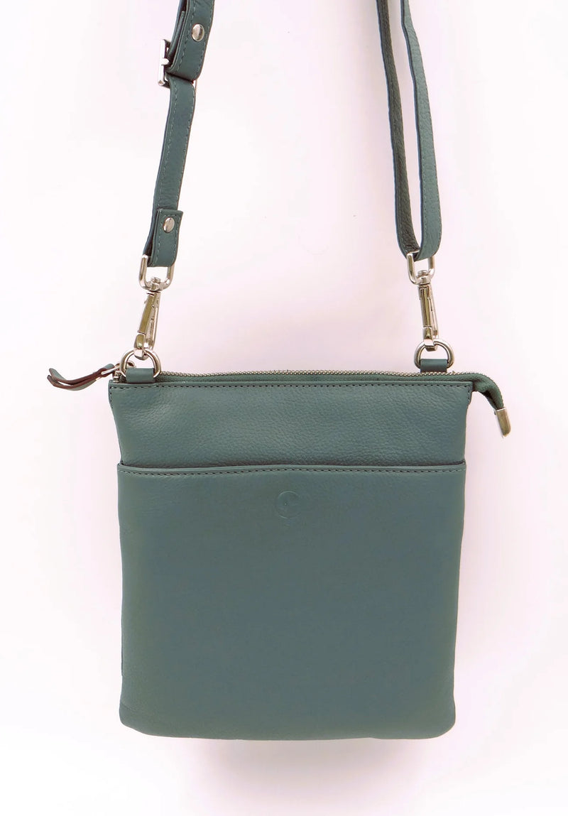 Second Nature - Womens Medium Cross Body (Petrol)