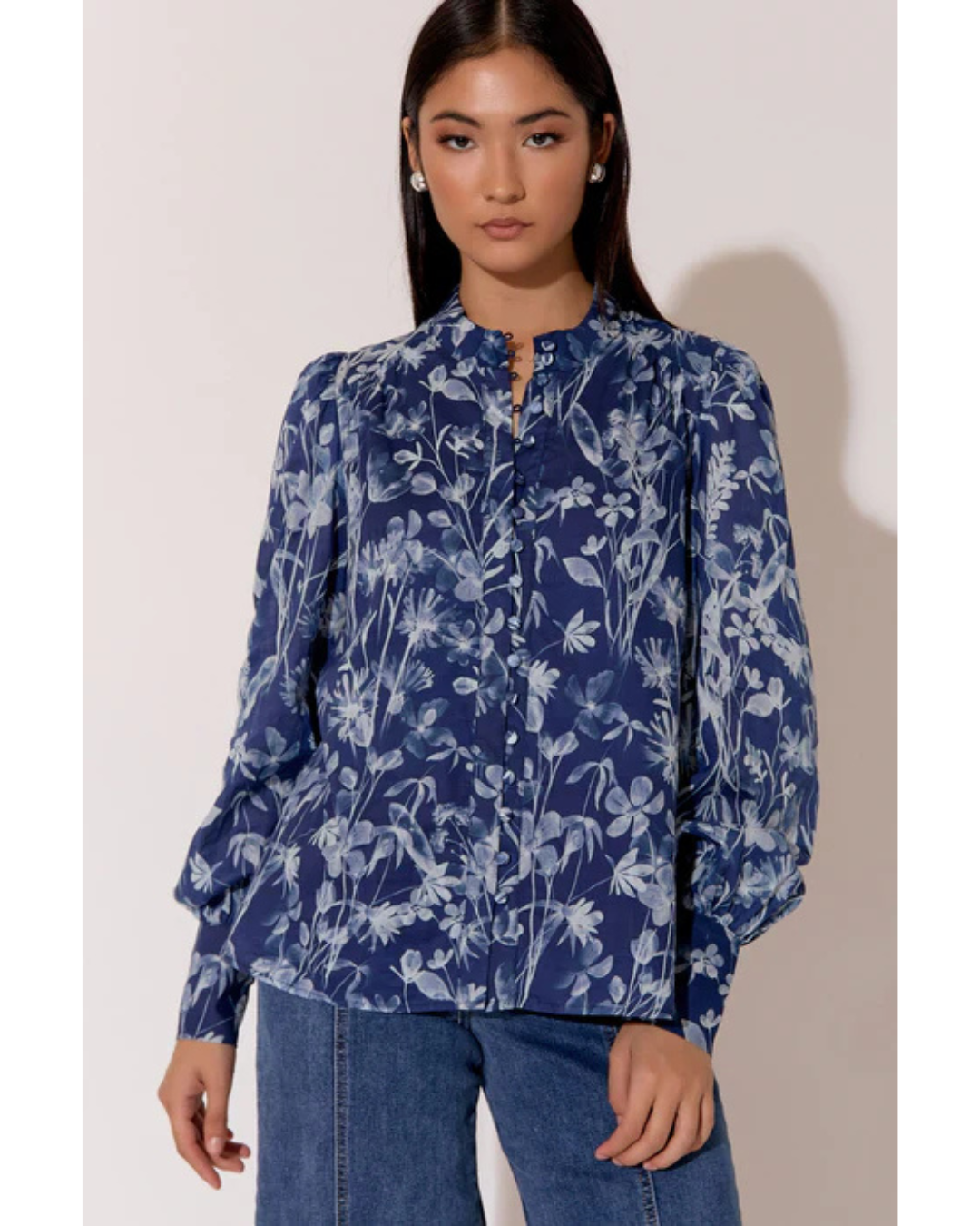 samantha print shirt