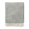 Klippan Lambswool Throw Gooseye (Green)