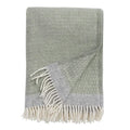 Klippan Lambswool Throw Harold (Pale green/Grey)