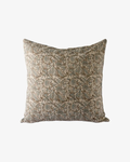 Serena Handblock Velvet Cushion Euro /W Feather Inner