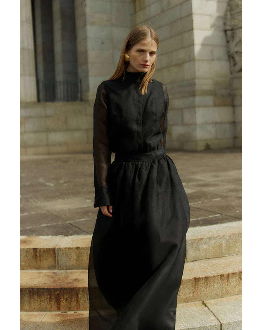 Melinda Maxi Skirt (Black)