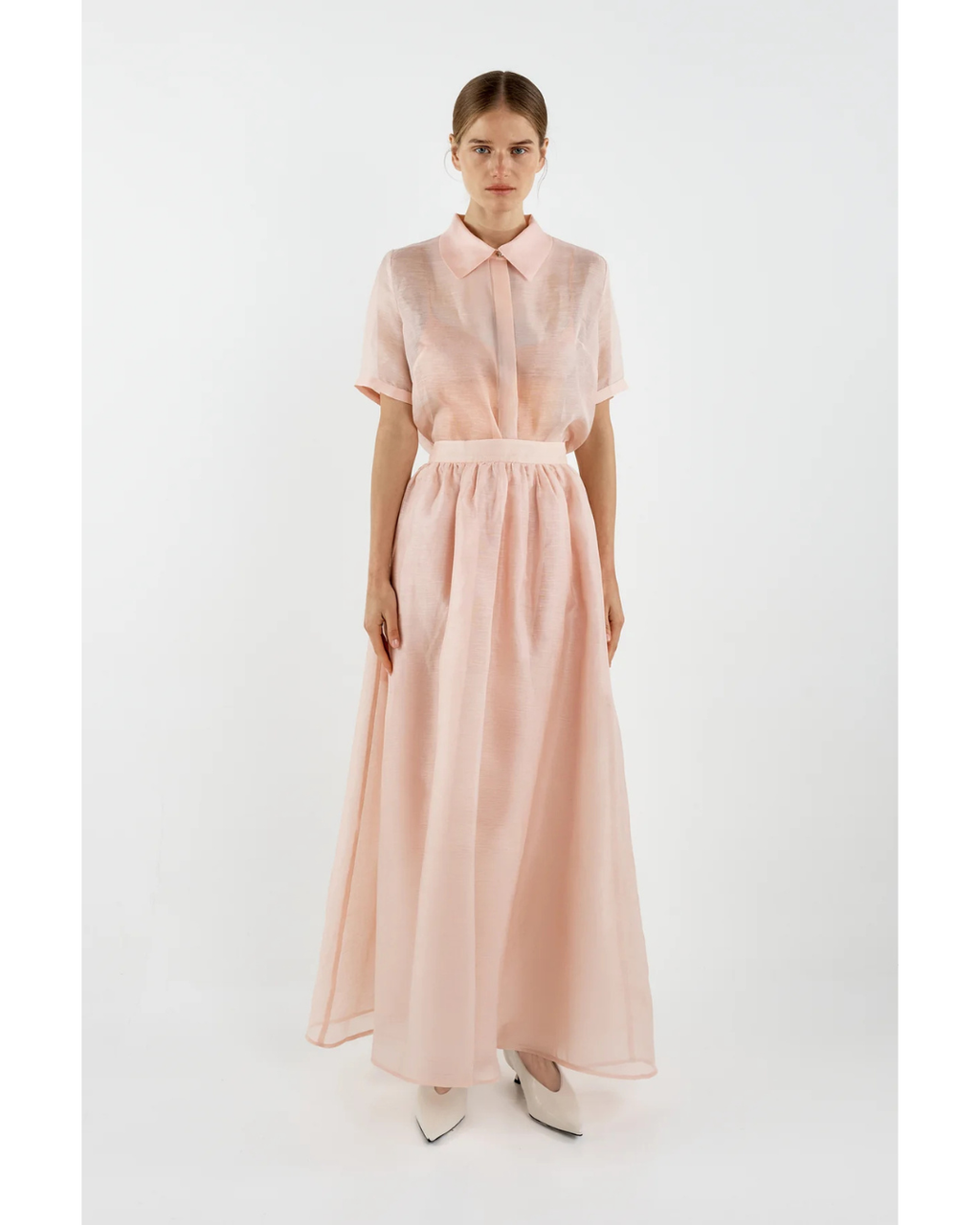 Melinda Maxi Skirt (Pink)