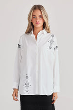 Talisman - Flamenco Shirt (White/Black)