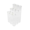 Le Forge - Test Tube 9pc Vase 3×3 Sloped H:15-10cm