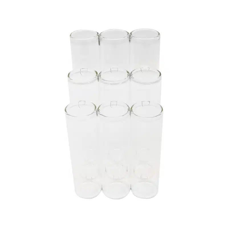 Le Forge - Test Tube 9pc Vase 3×3 Sloped H:15-10cm