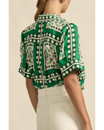 Zoe Kratzmann - Pixel Top (Perrot Scarf)