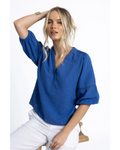 Nixie Blouse (Royal Blue)
