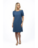 Humidity - Sana Shift Dress (Ocean Blue)