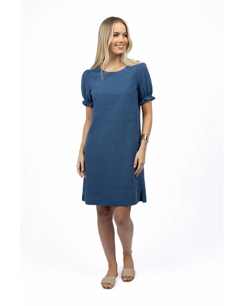 Humidity - Sana Shift Dress (Ocean Blue)