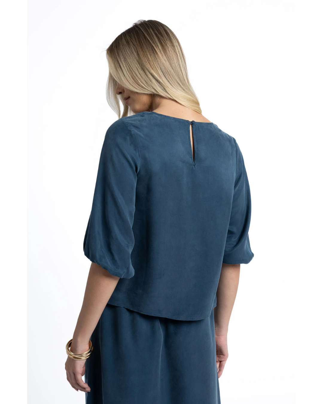 Ivy Blouse (Navy)