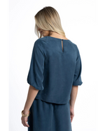 Humidity - Ivy Blouse (Navy)