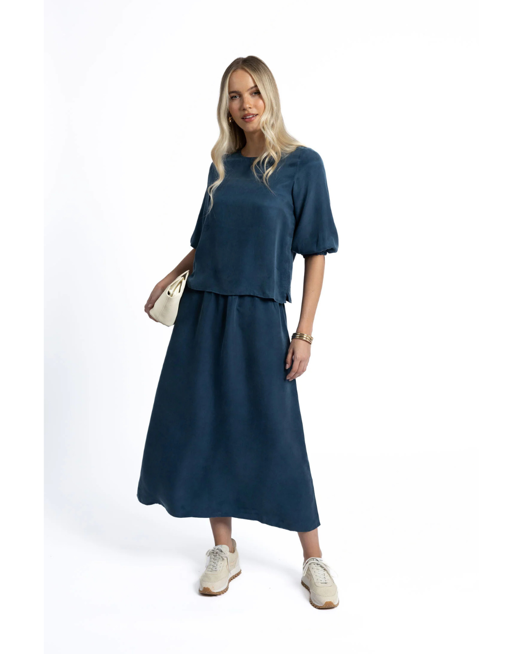 Ivy Blouse (Navy)