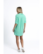 Humidity - Leni Shirt Dress (Green)