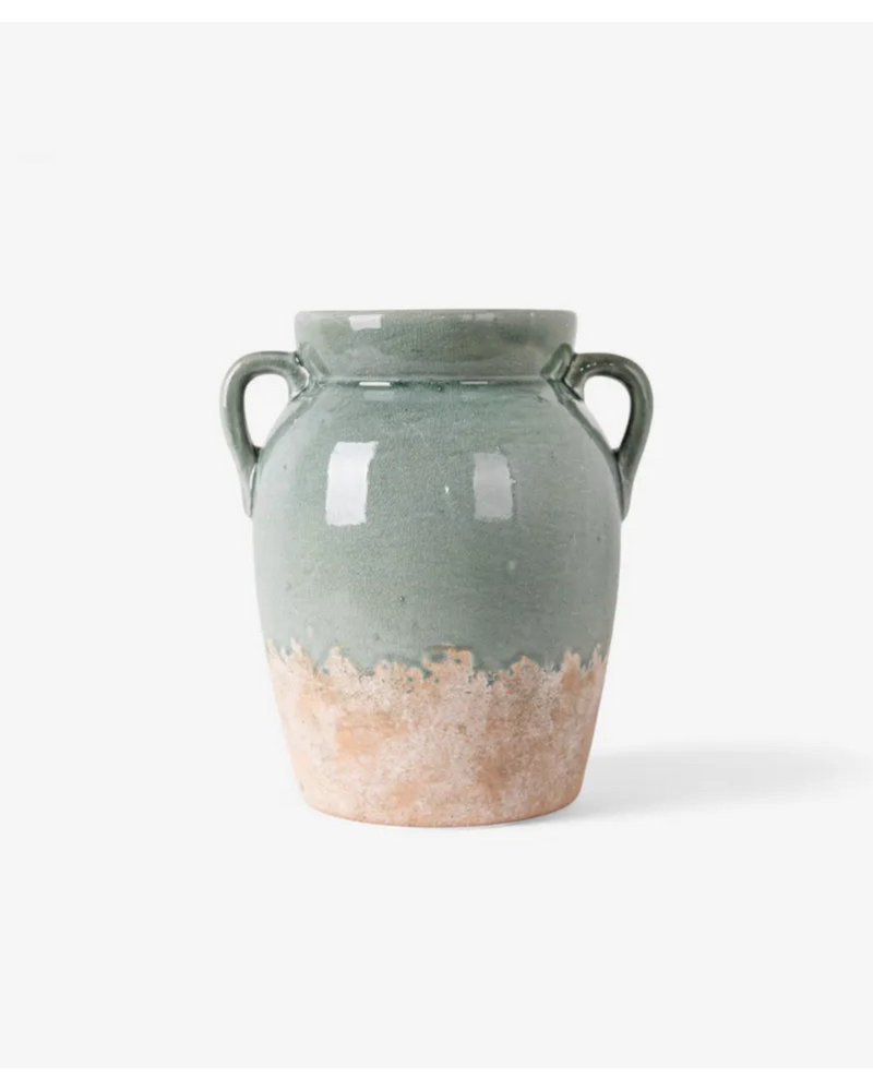 French Country - Varese Vessel Tall (Pale Blue)