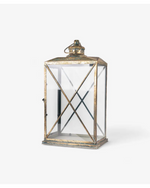 French Country - Calypso Lantern Large Aged Gold