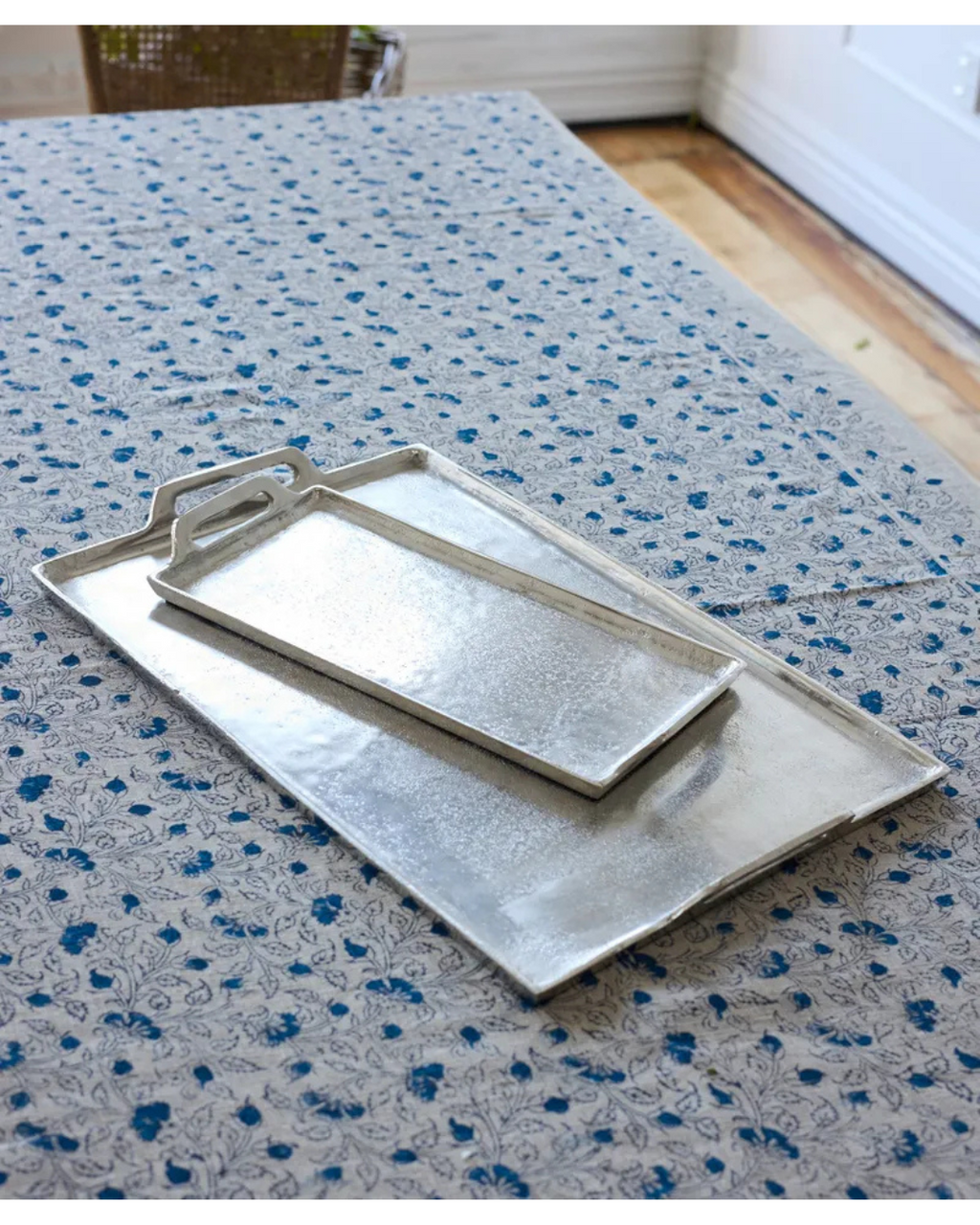 French Country - Alex Rectangle Handle Tray (Large)