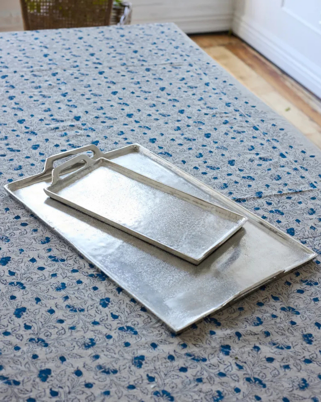 French Country - Alex Rectangle Handle Tray (Small)