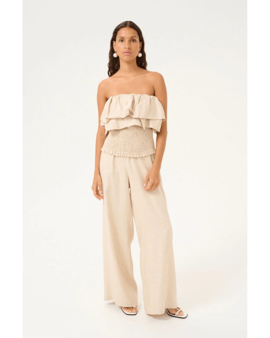 Vala Top (Natural Melange)