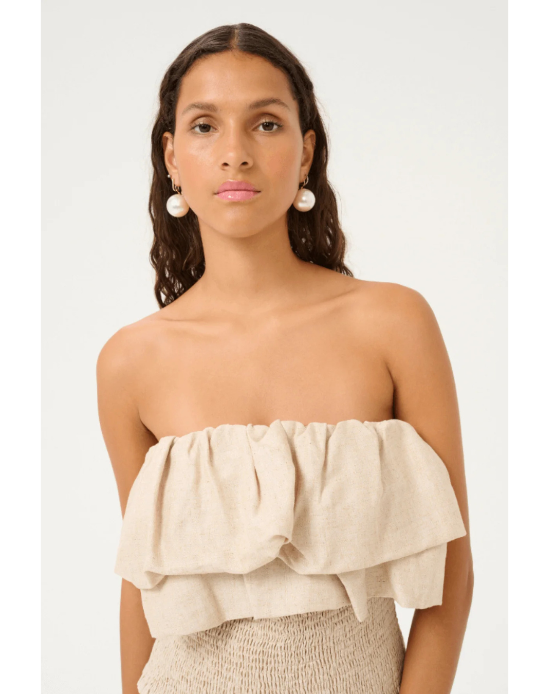 Vala Top (Natural Melange)