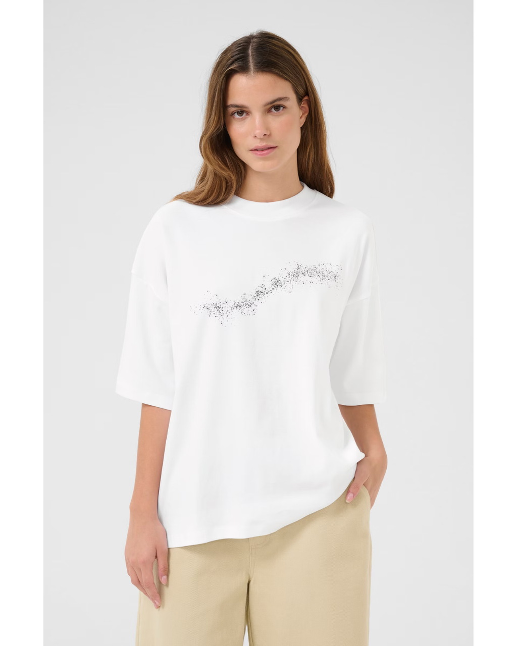 Vigdis Tee (Bright White)