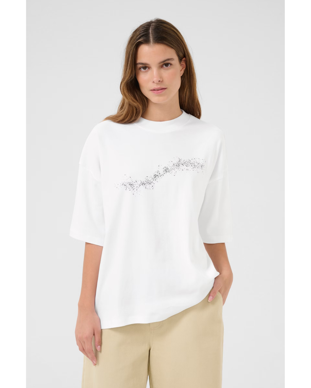 Vigdis Tee (Bright White)