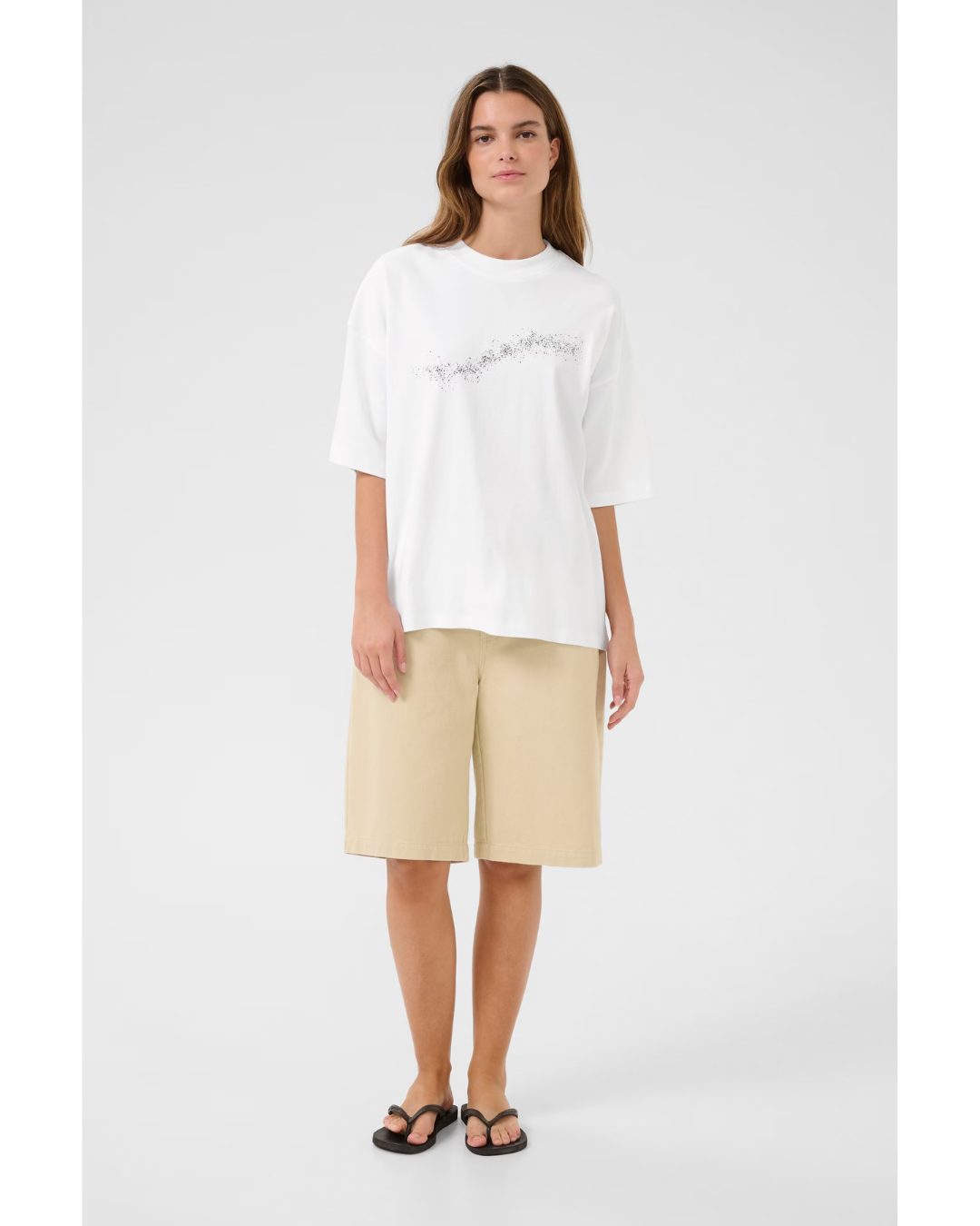 Vigdis Tee (Bright White)