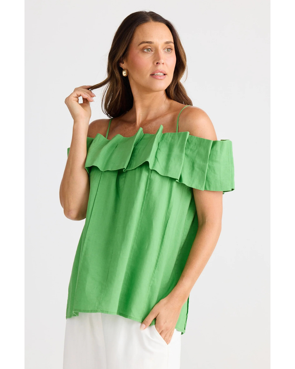 Brave + True - Osaka Top (Emerald)