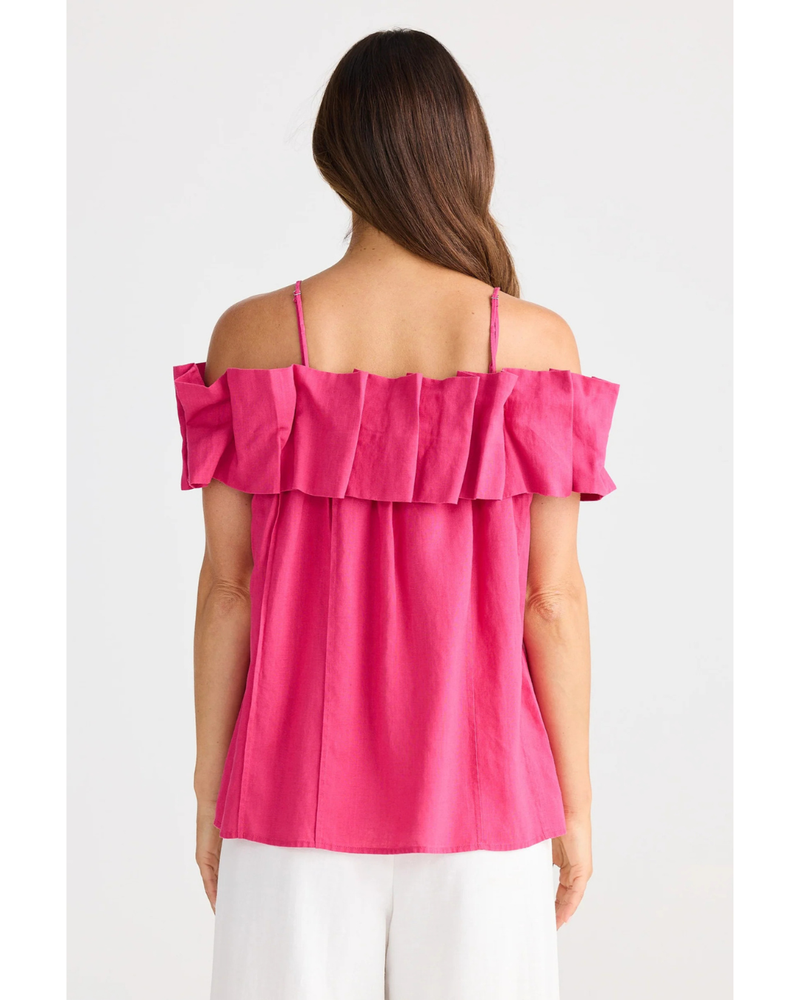 Brave + True - Osaka Top (Fuchsia)