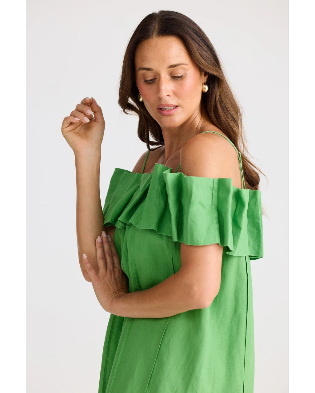 Brave + True - Osaka Dress (Emerald)
