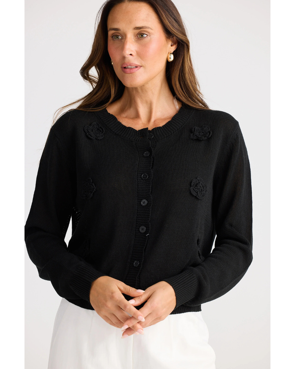 Le Fleur Cardi (Black)