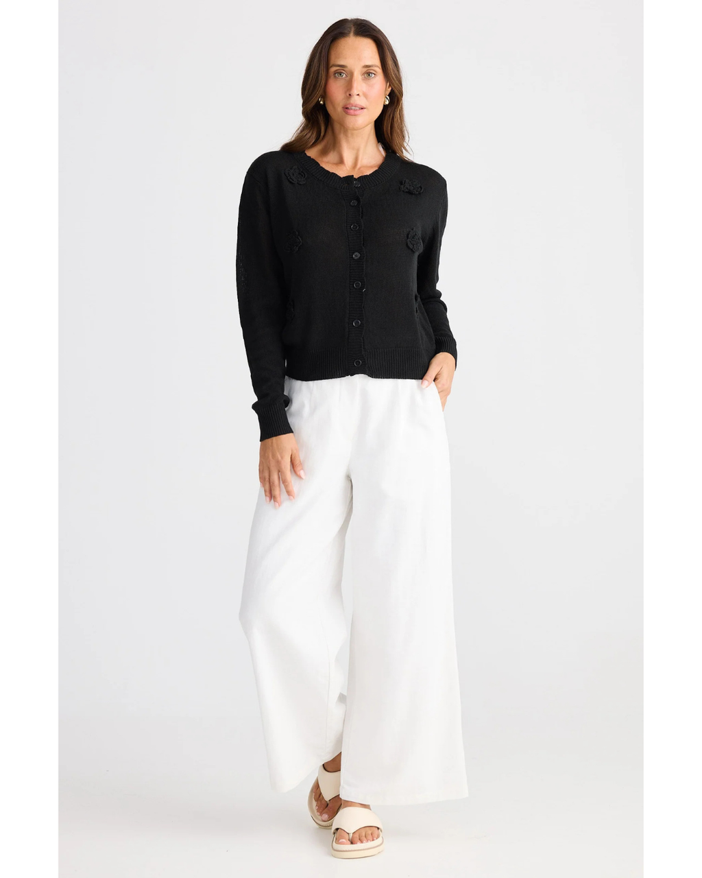 Le Fleur Cardi (Black)