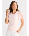 Brave + True - Chance Tee (Soft Pink)