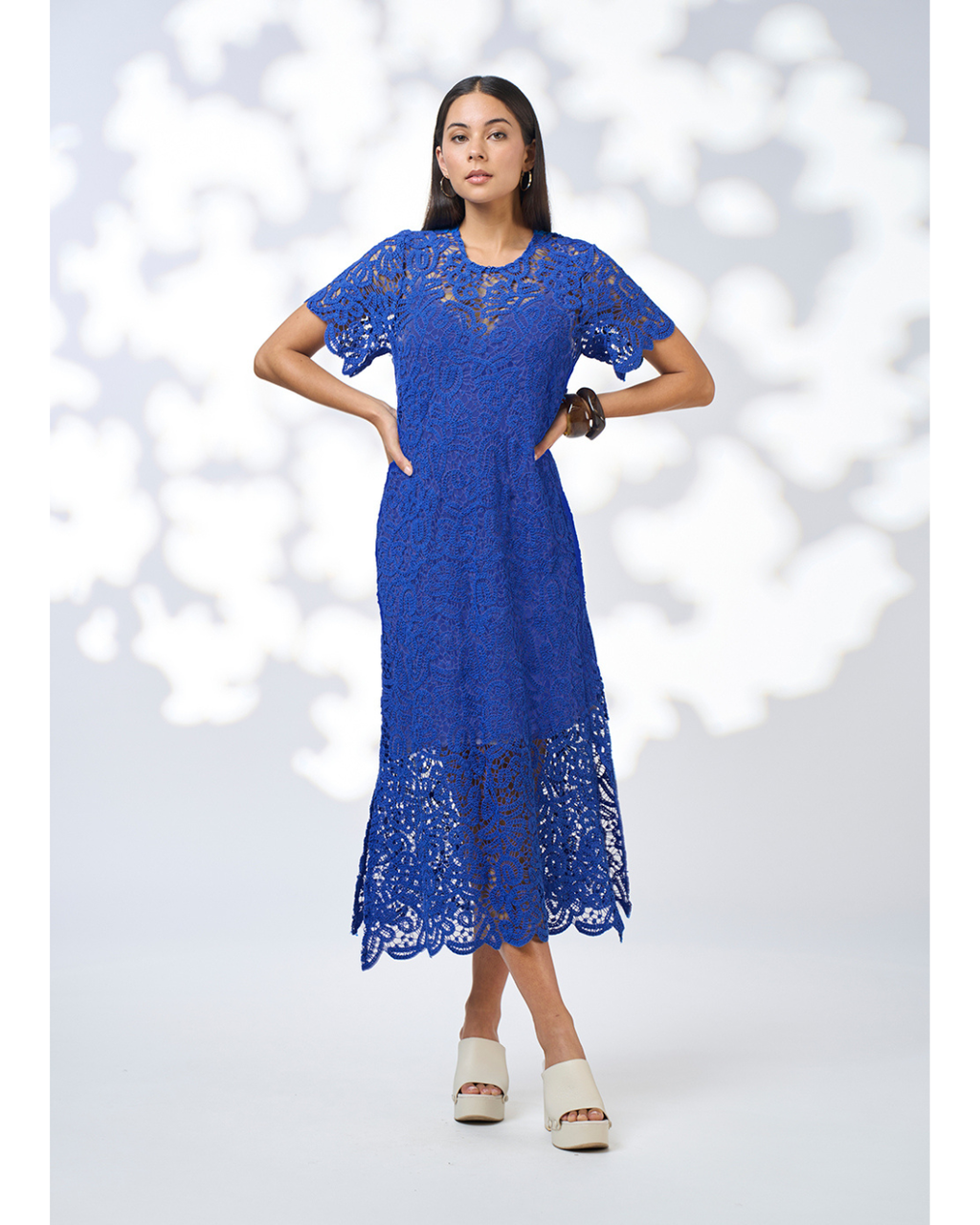 Harlo Midi Dress (Cobalt)