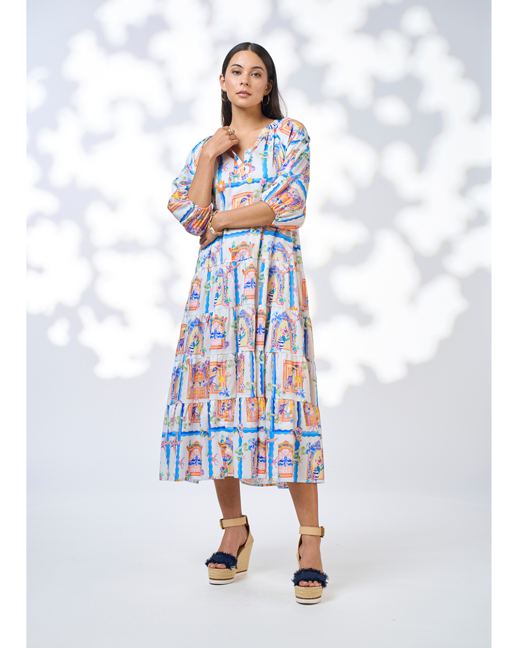 Paradiso Midi Dress (White)