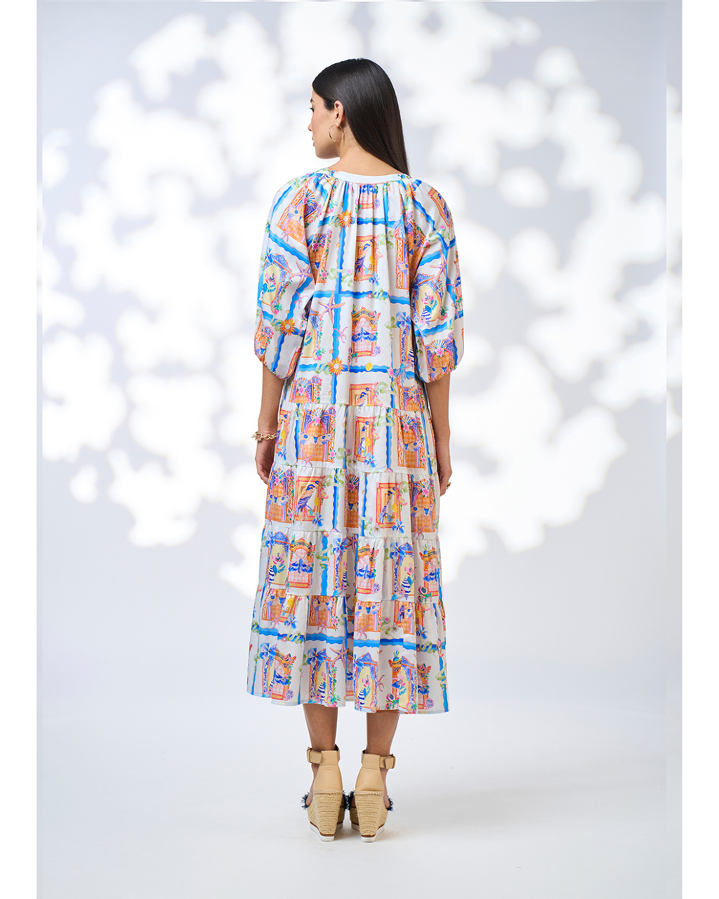 Paradiso Midi Dress (White)