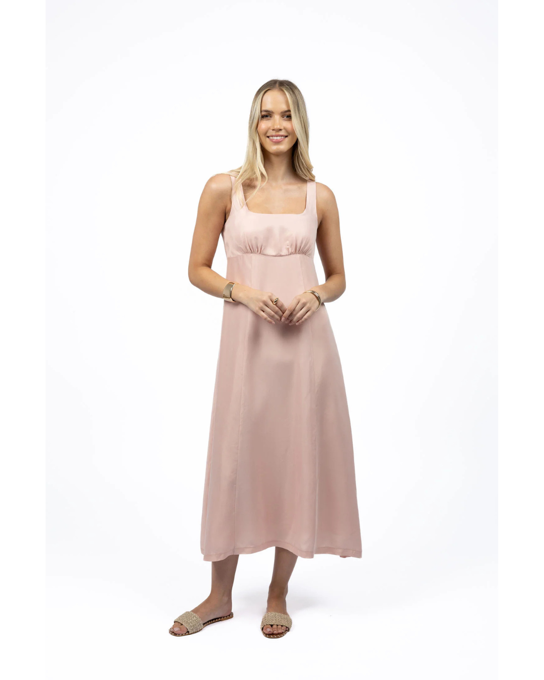 Tallulah Dress (Soft Pink)
