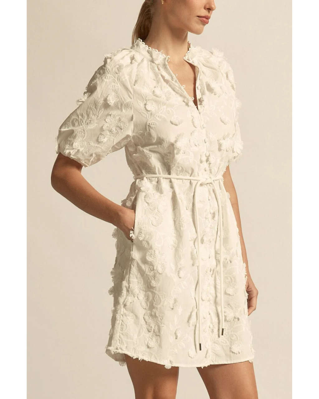 Aspect Dress (Porcelain Broderie)