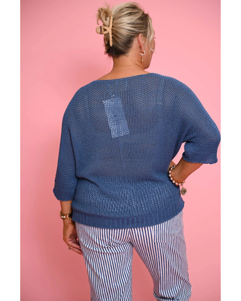 Jean Knit top