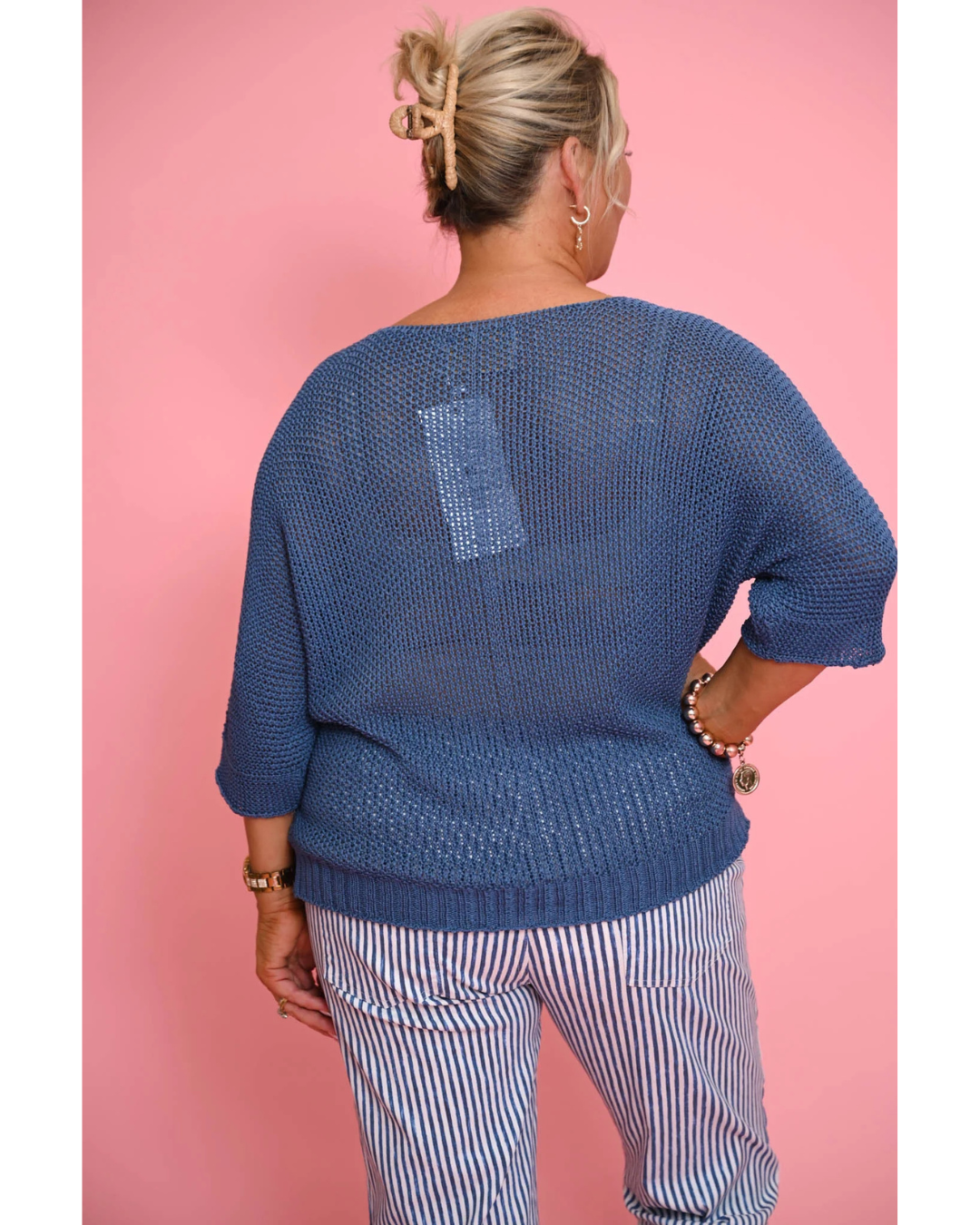 Jean Knit top