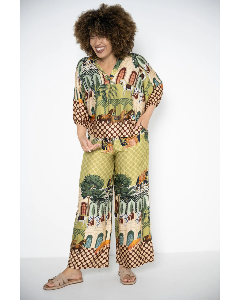 Carnival Top (Green)