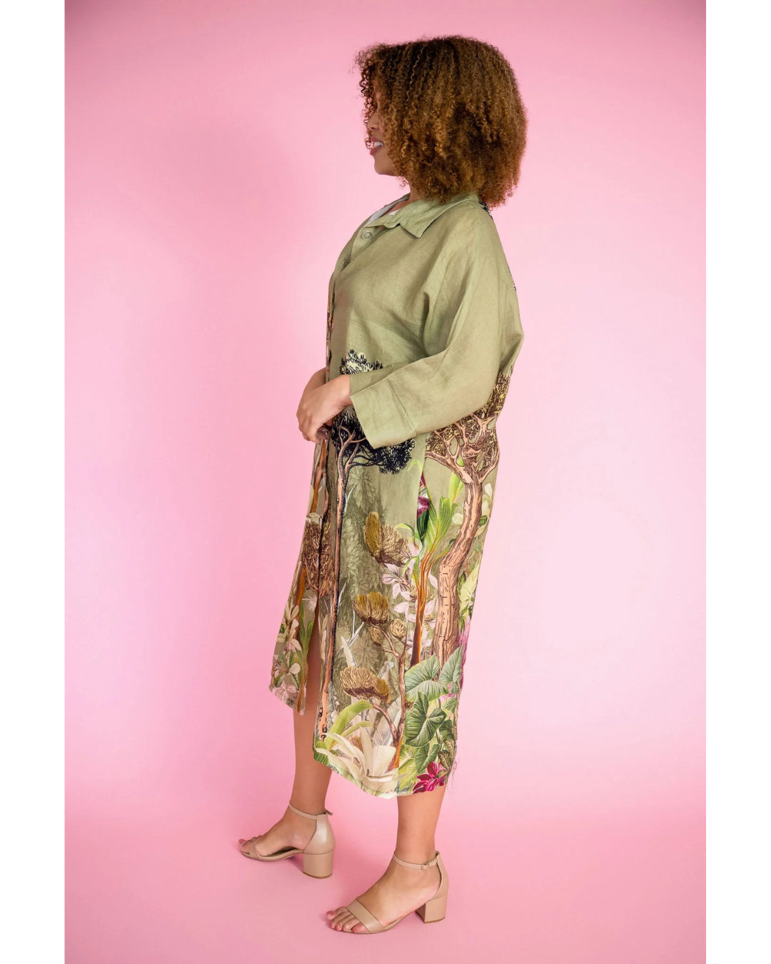 Sanctuary Dress (Khaki) OS