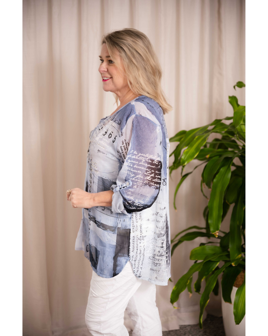 San Clemente Top (Jeans) OS