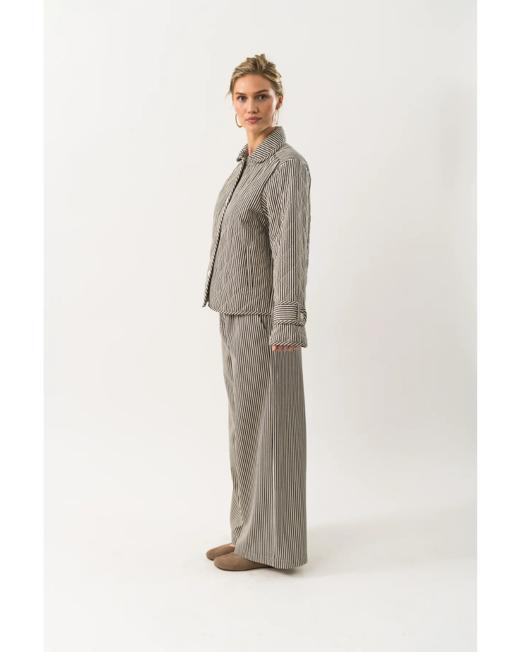 Liam Pant (Stripe Black)