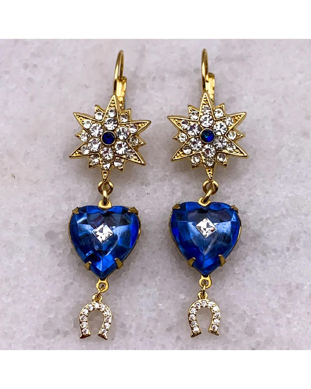 Blue Velvet Earrings